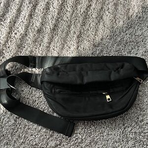 a new day Black Belt Bag/Fanny pack for Men or Women